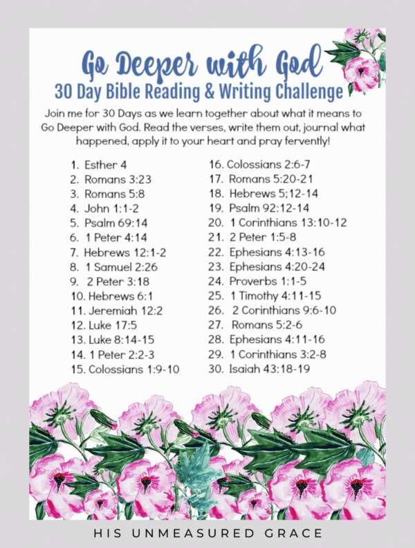 Go Deeper with God BRP