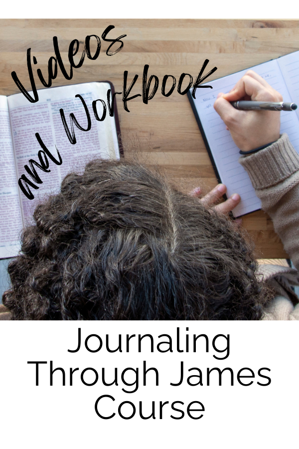 Journaling Through James is an amazing video course that will help you find solutions for everyday trials. Grow in your