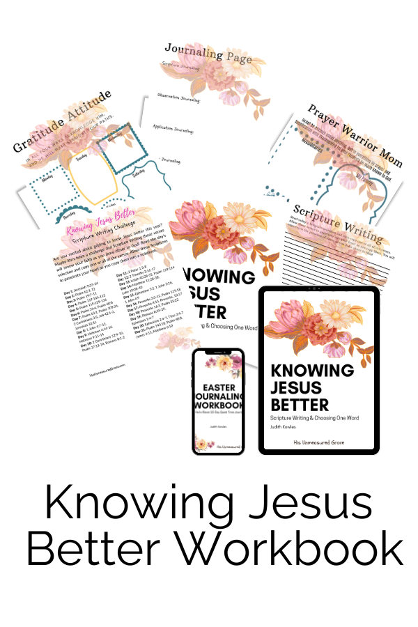 Are you excited about Knowing Jesus Better? If life's been a challenge, this topical study will renew your faith as you draw closer to God! 