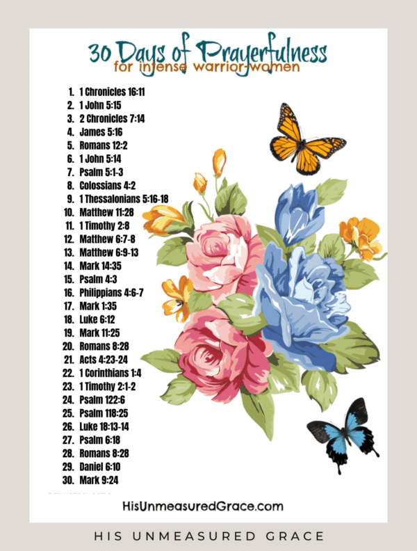 Prayerfulness BRP