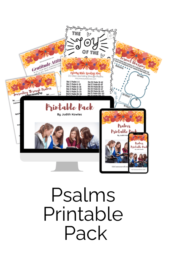 The Psalms Printable Pack will help you go deeper in your relationship with God as you seek to have a heart after God's own heart.  