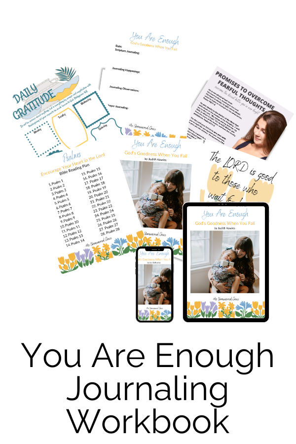 Whatever area you're struggling with in the You Are Enough Journaling Workbook will truly help to transform and renew