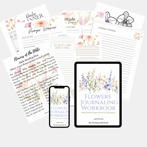 Flowers Journaling Workbook